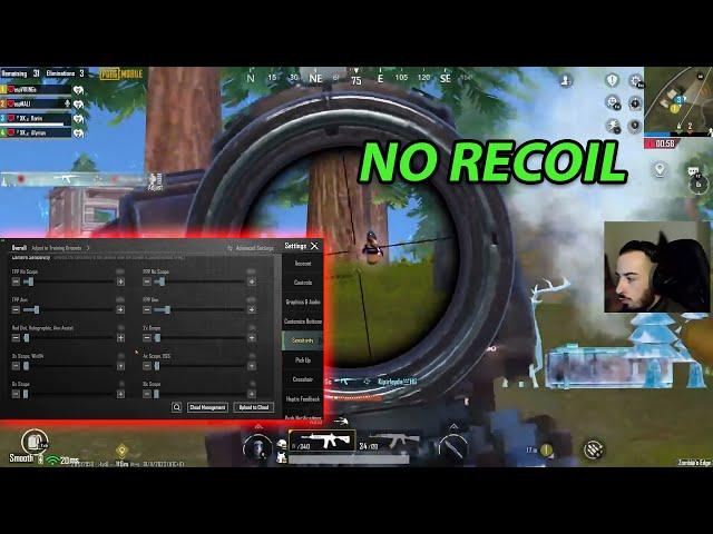 BEST SENSITIVITY PUBG MOBILE 2.9 UPDATE | ZERO RECOIL (most youtubers and tiktokers uses this)