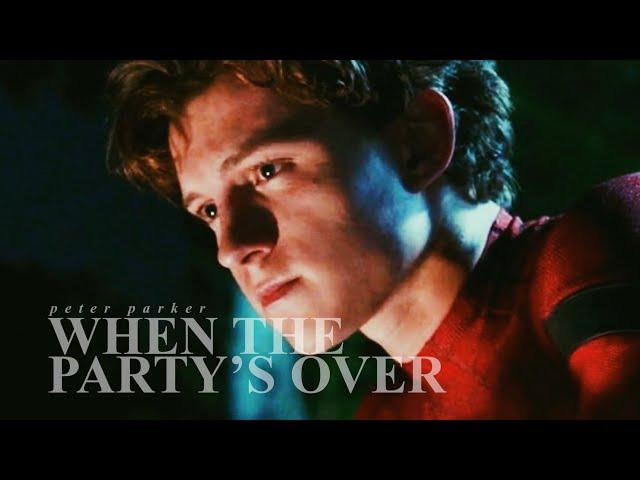 peter parker - when the party's over