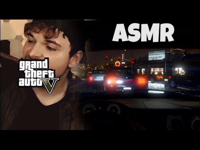 GTA ASMR | Regen Mitternachtsfahrt in Los Santos