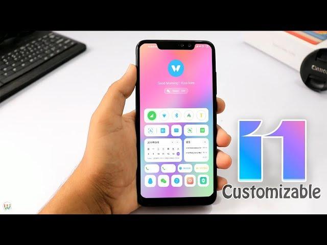 New MIUI 11 Fully Customizable MIUI Theme | New AOD Lockscreen & IOS Control Panel