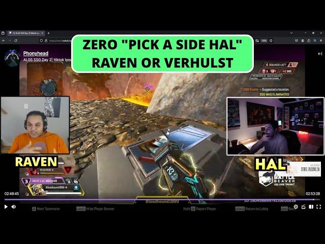 Hal Thoughts on Raven Response to Verhulst saying "he fell off" // Apex Legends