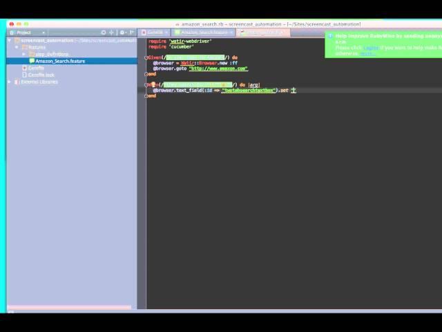 Web Automation - Building a Web Automation Framework in under 20min with Ruby and Watir