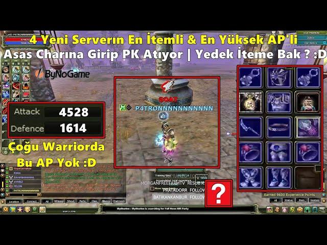 ImKira | 4 Yeni Serverın En İtemli & En Yüksek AP'li Asas Charına Girip PK Atıyor! | Knight Online