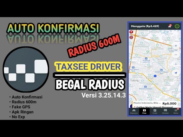 MOD MAXIM RADIUS || AUTO KONFIRMASI || AUTO REFRESH