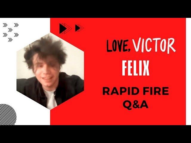 Who is Anthony Turpel from Love, Victor? | Rapid Fire Q&A