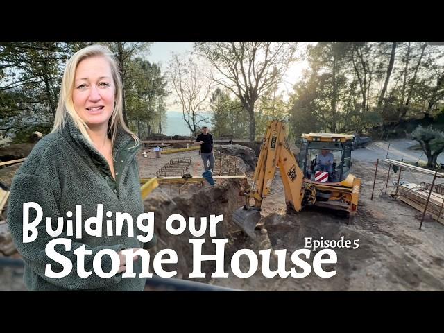 #5 150 Hours of Work on our Dream Stone House Build | Portugal