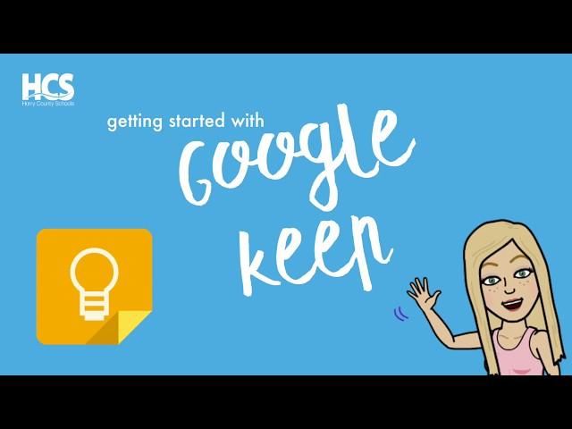 Getting Started with Google Keep Tutorial