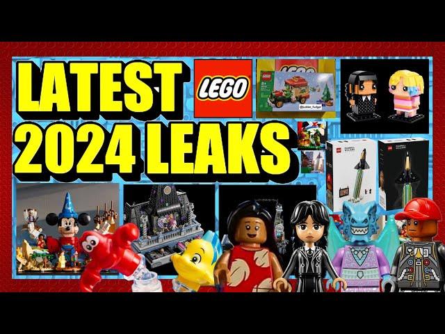 INSANE NEW LEGO LEAKS! Disney, Ninjago, Christmas, Wednesday + MORE!