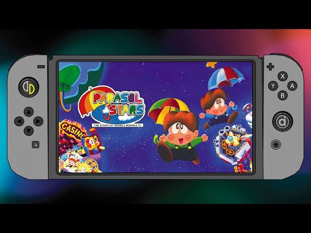 Parasol Stars: The Story of Bubble Bobble III (Nintendo Switch/Yuzu Emulator)