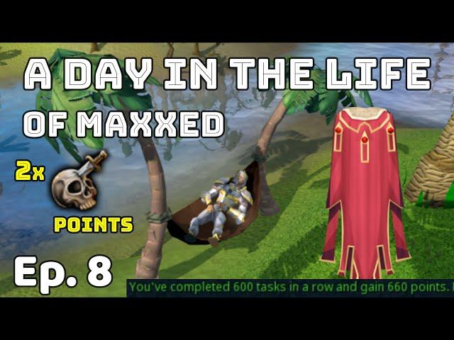 Double Slayer/Reaper Points! - A Day in the Life of Maxxed: Ep. 8