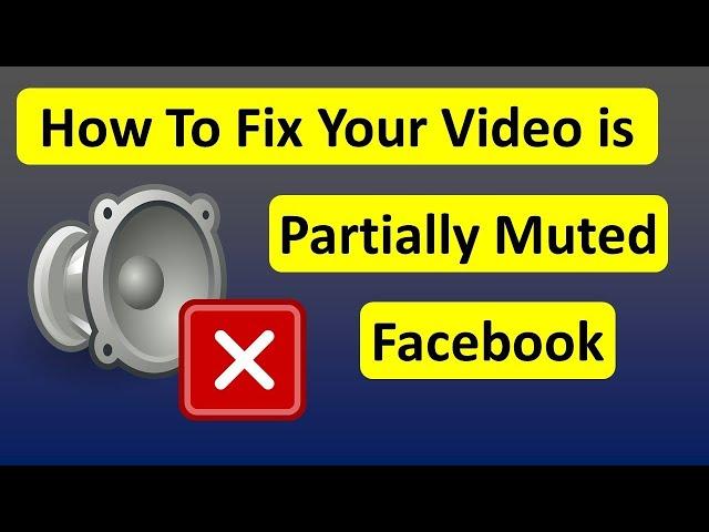 How to Fix your video is partially muted on Facebook || Remove Copyright claim on Facebook video