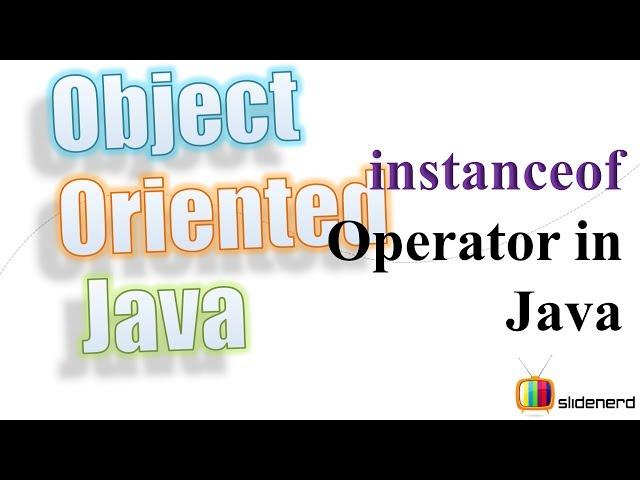 56 Java instanceof operator |