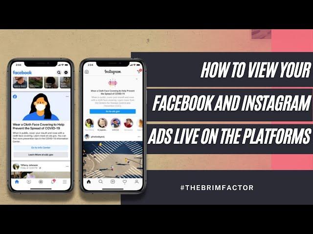 How To View Your Facebook And Instagram Ads Live On FB and IG