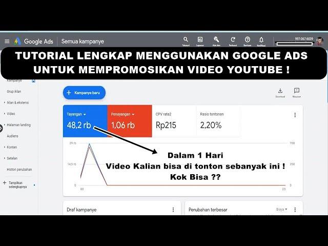 Tutorial Lengkap Menggunakan Google Ads Untuk Promosi di Youtube