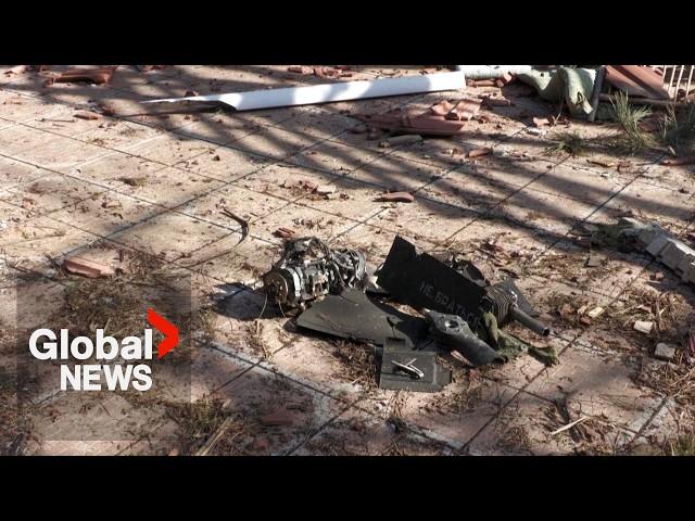 "Drones were falling on our heads,'' says Odesa resident after Russian air attack