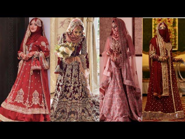 LATEST & BEAUTIFUL BRIDAL LOOK WITH HIJAB | TRENDY BRIDAL HIJAB STYLE 2024-25 | BFI