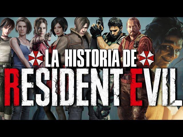 LA HISTORIA de RESIDENT EVIL - TODA la SAGA COMPLETA