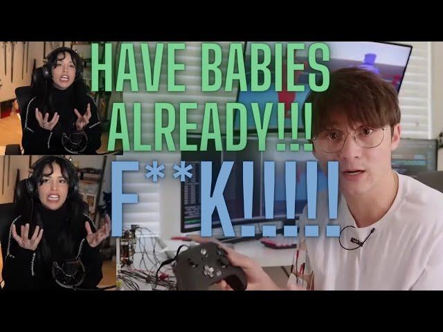 Valkyrae Reacts To Michael Reeves's Boxing Robot