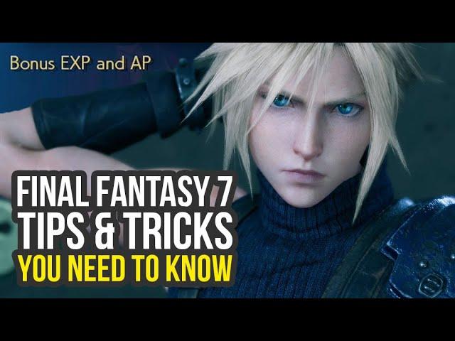 Final Fantasy 7 Remake Tips And Tricks I Wish I Knew Earlier (FF7 Remake Tips And Tricks)