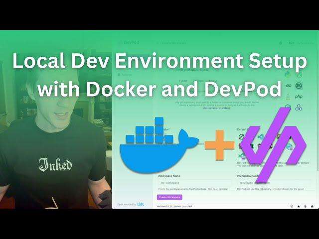 Local Dev Environment Setup with Docker and DevPod