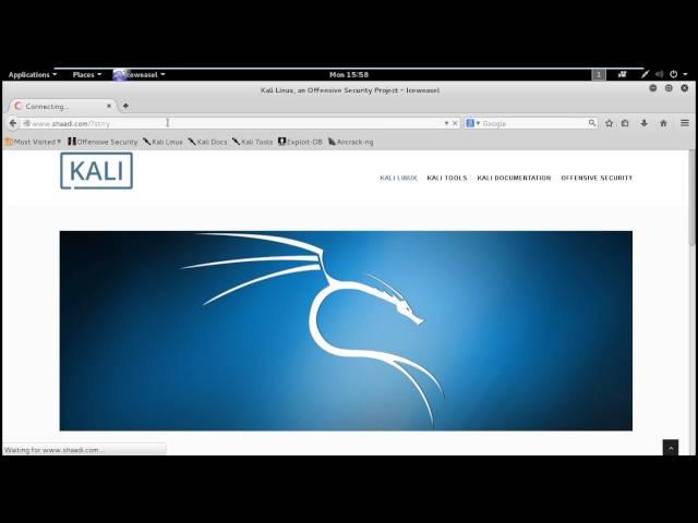 Install Kali Linux 2 0 Sana on VMware with few tools demonstration