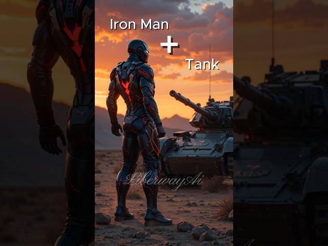  Armor and Arsenal: The Ultimate Iron Tank Hybrid! #ironman #techbeast #battleready #shorts