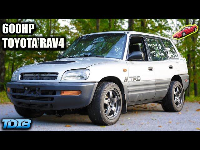 A 600HP Toyota RAV4 is the Ultimate Tuner Troll