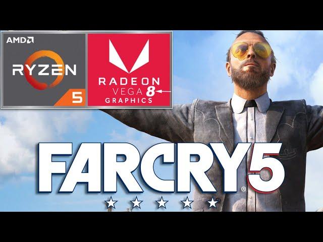 Far Cry 5 | Ryzen 5 3500U | VEGA 8 | 12GB RAM | 35W TDP [Lenovo Ideapad S145]