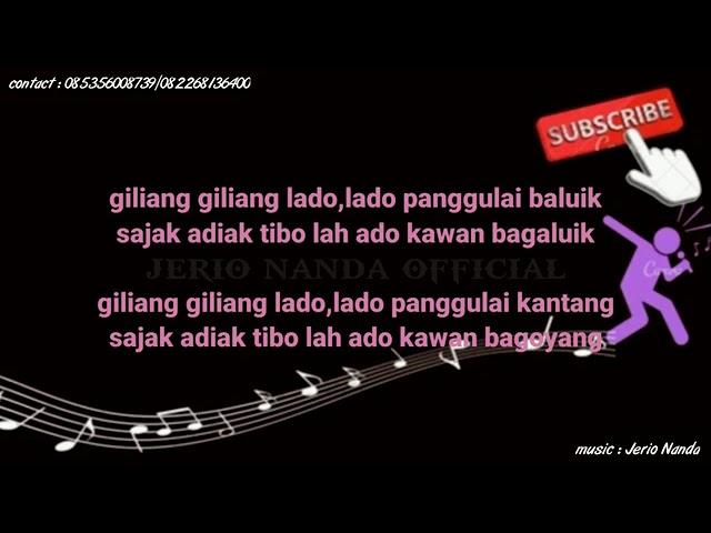 GILIANG GILIANG LADO // RONGGENG DUO KOTO // KAROKE