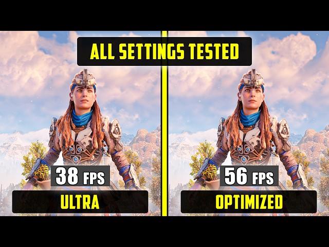 Horizon Zero Dawn Remastered PC | Performance Optimization Guide + Optimized Settings