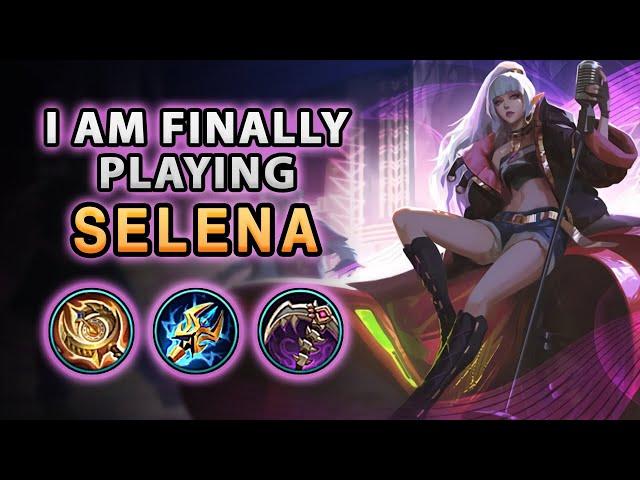 I Finally Decided To Play Selena Cuz Of This S.T.U.N.ing Skin | Mobile Legends