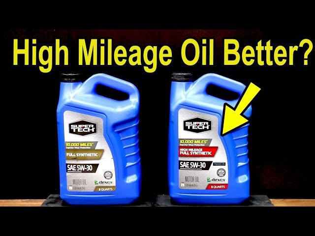 Is “High Mileage” Motor Oil Safe? Let’s find out! Mobil 1 vs Mobil 1 High Mileage; SuperTech vs STHM