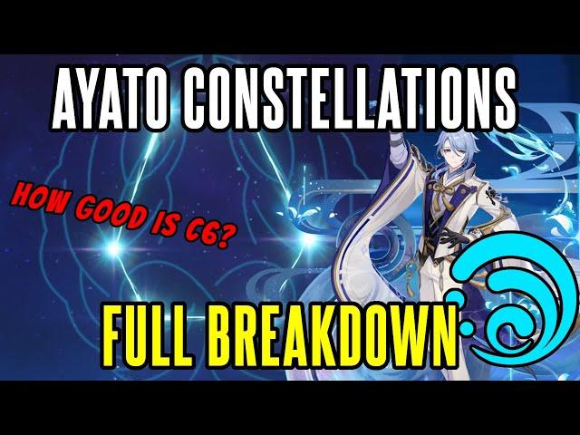 Kamisato Ayato CONSTELLATIONS Breakdown & Build | Ayato Constellations Worth it? - Genshin Impact