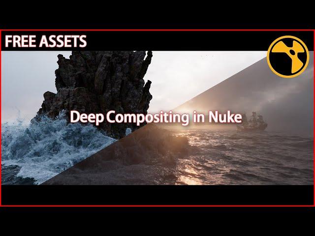 Intro to Deep Compositing - Full CG Deep Workflow in Nuke #nuke #compositing #deep #houdini