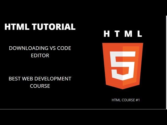 HTML TUTORIAL | Programming Zone | Downloading VS CODE | HTML TUTORIAL #1