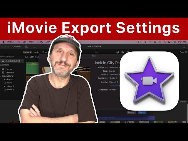 Choosing the Best iMovie Export Settings