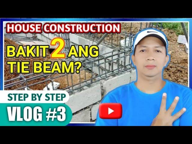 TIE BEAM | paano gumawa ng tie beam | construction of tie beam