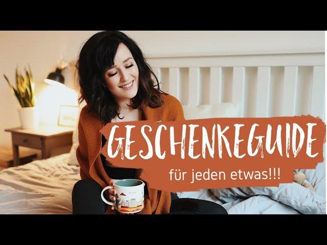 GESCHENKIDEEN FÜR ALLE I FÜR JEDEN ETWAS