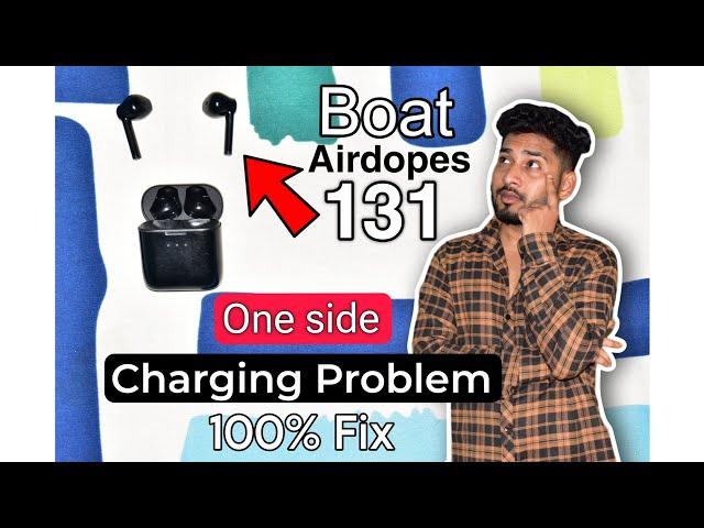 Boat airdopes 131 charging problem 2024 || Boat Airpods repair one side not working