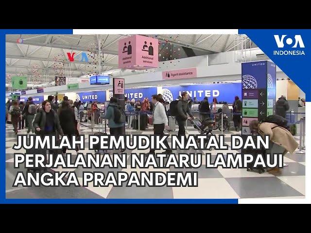 Jumlah Pemudik Natal dan Perjalanan Nataru Lampaui Angka Prapandemi