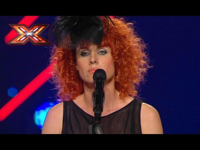 Alla sings the author's song. The Ukrainian X Factor 2016