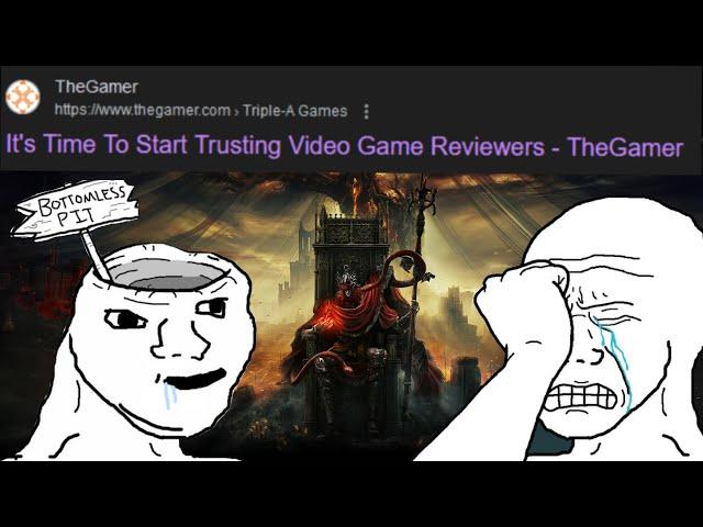 gaming journalist is COPING and SEETHING over not being trusted