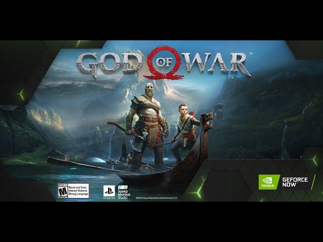 GeForce NOW Ultimate | God Of War | 4K 120 FPS | HDR 10 Video | Cloud G-Sync & DLSS