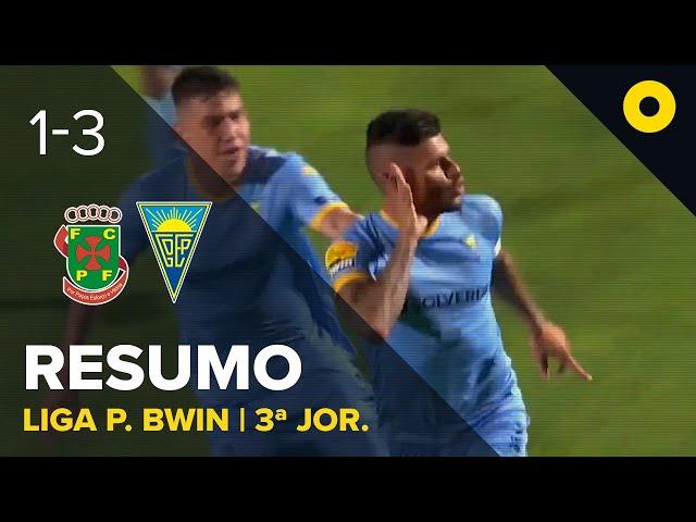 Resumo: Paços de Ferreira 1-3 Estoril Praia - Liga Portugal bwin | SPORT TV