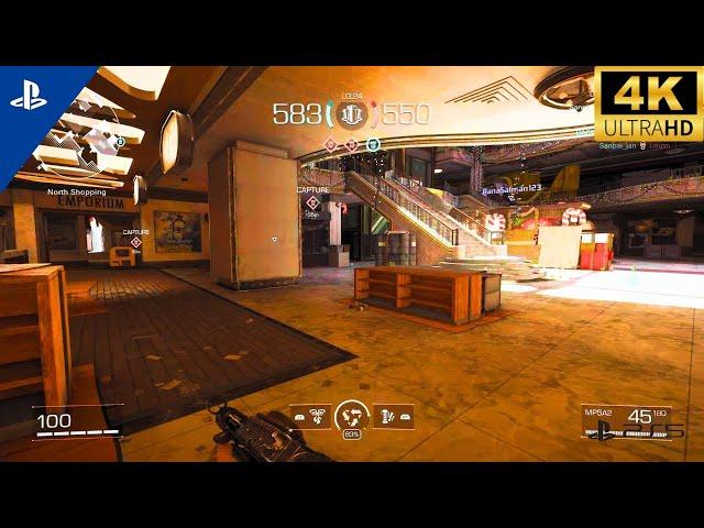 (PS5) XDEFIANT Emporium Map gameplay | 4k 60 FPS HDR | No Commentary