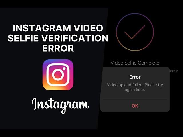 Video Upload Failed On Instagram Fix