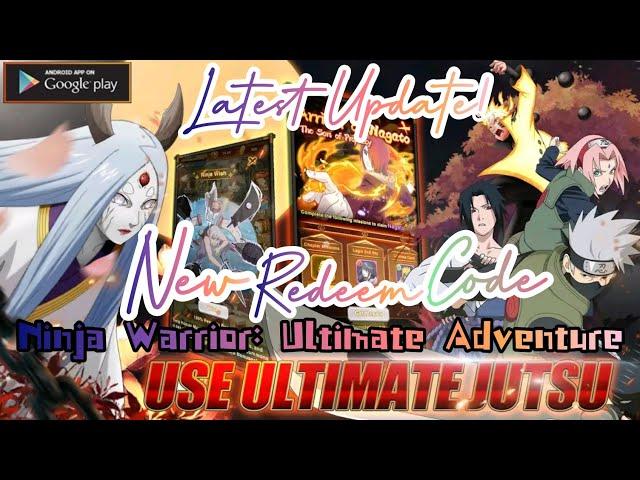 Ninja Warrior: Ultimate Adventure Latest Redeem Code For September Claim Now!!  | Naruto RPG Game