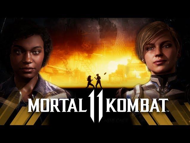 Mortal Kombat 11 - Jacqui Briggs Vs Cassie Cage (Very Hard)