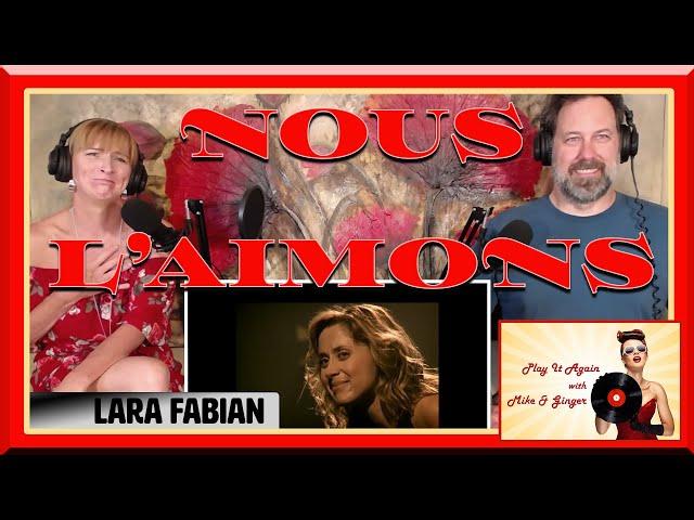 Je t'aime  (Live in Paris 2001) - LARA FABIAN Reaction with Mike & Ginger