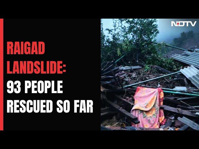 12 Dead, 100 Feared Trapped After Landslide In Maharashtra's Raigad